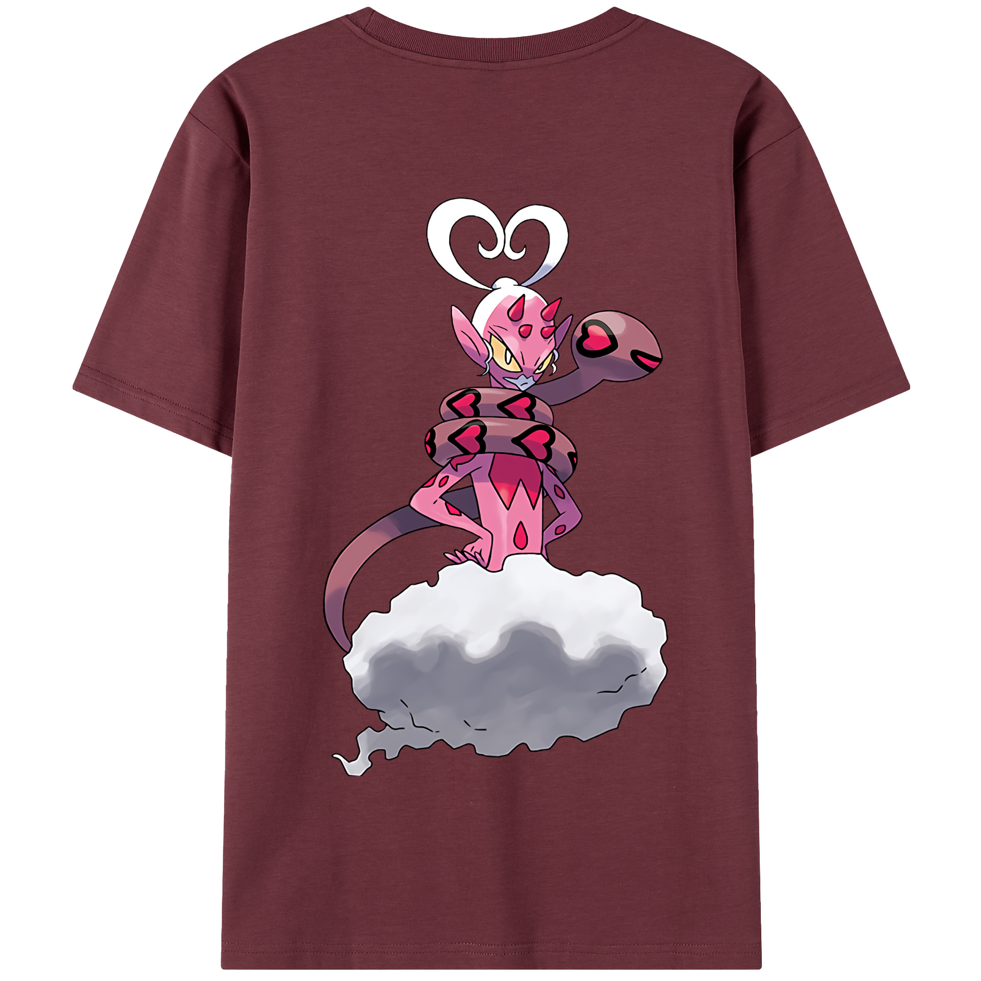 （画像用） ポケットモンスター Pokémon 綿100％半袖Tシャツ（背面プリント）